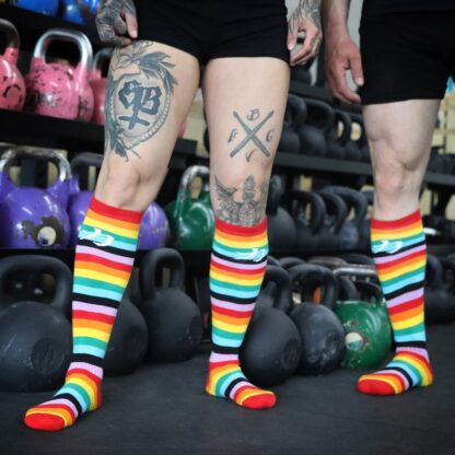 Socken Regenbogen - Powerlifting & Gewichtheben - Image 3