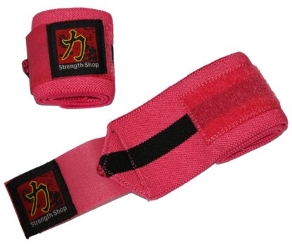 Handgelenkbandage 60cm pink/schwarz